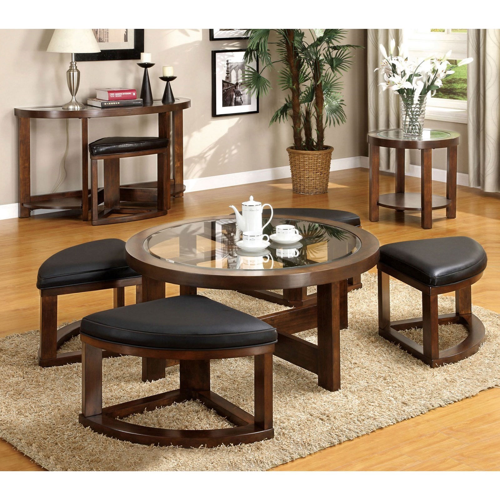Furniture of America FOA Crystal Cove II CM4321C Contemporary